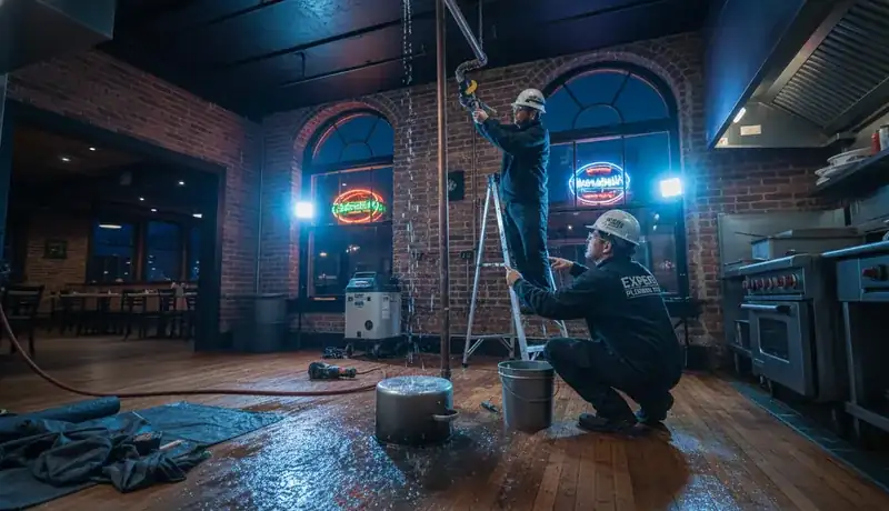 Expert Plumbing Pro - after-hours-burst-pipe-repair-for-a-lodo-district-restaurant