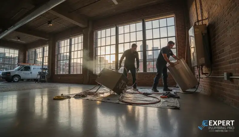 Expert Plumbing Pro - emergency-water-heater-replacement-for-a-lodo-district-apartment