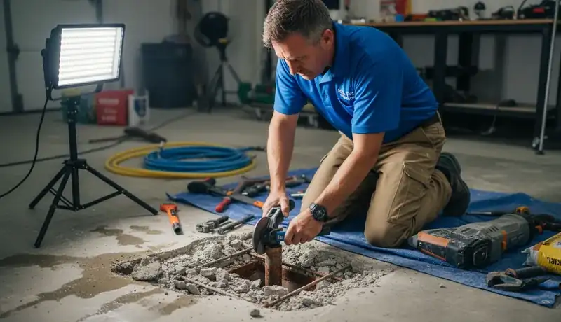 Expert Plumbing Pro - slab-leak-repair